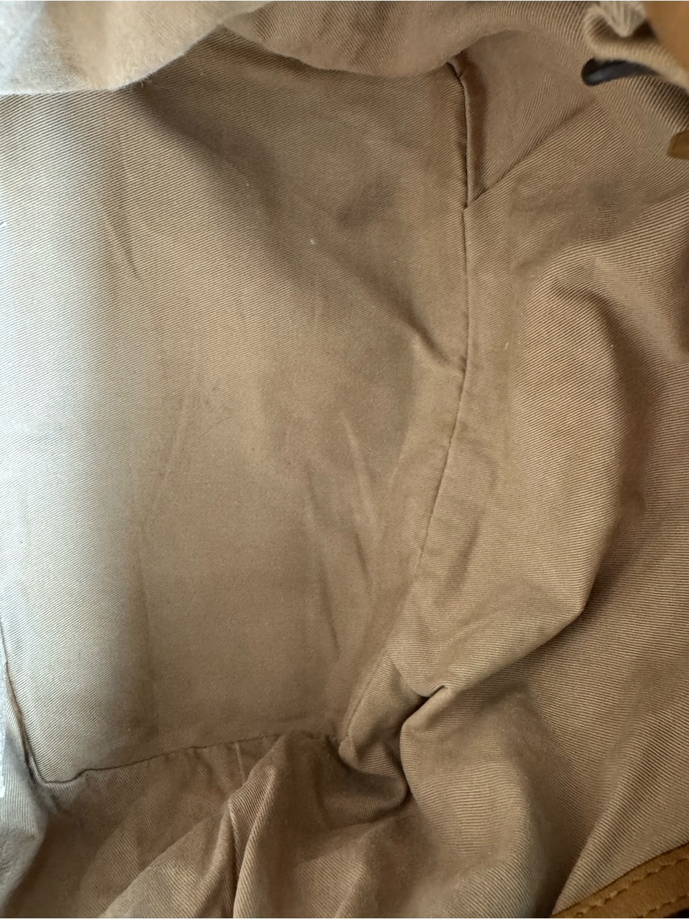 MCM Cognac Visetos Logo Drawstring Shoulder Bag - Picture 8 of 16
